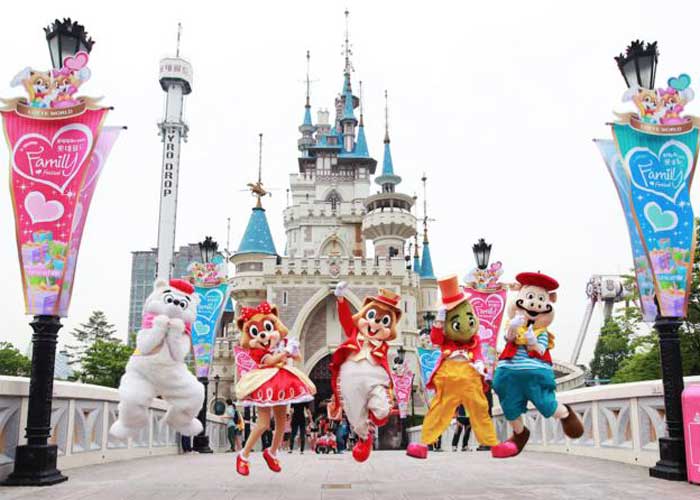 Tour Du Lịch Hàn Quốc 5 Ngày 4 Đêm Tết Nguyên Đán - Lotte World - Trượt Tuyết